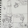A TADC comic I drew on physical paper!!!