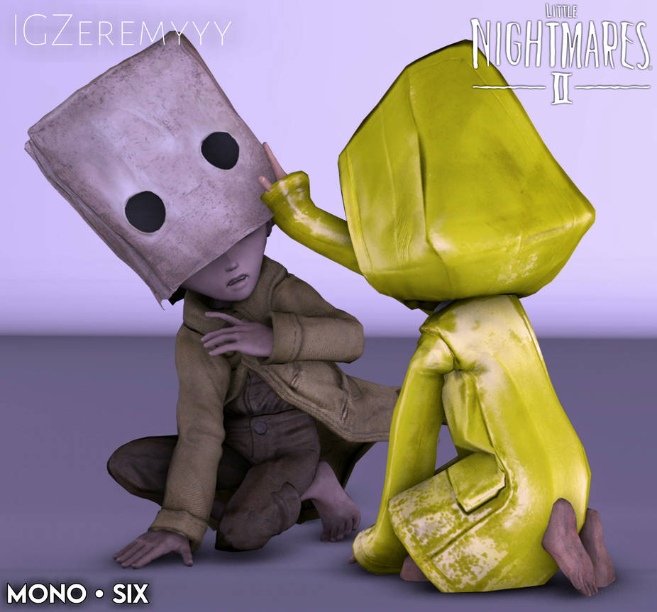 Mono Reference + Others  Little Nightmares 2 by StaticSyntax on DeviantArt