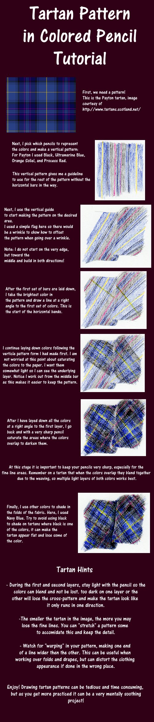 Tartan Tutorial by arikla on DeviantArt