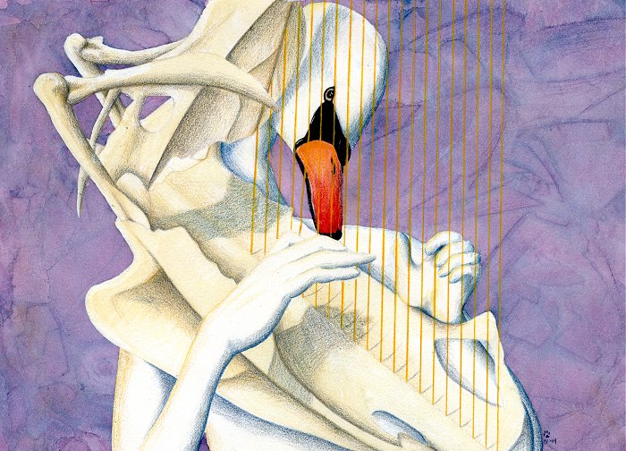 Made a Harp of Her Breastbone by arikla