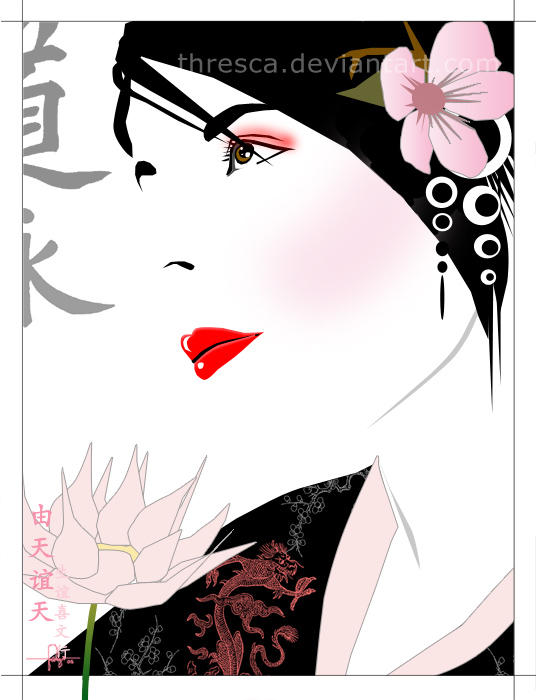 Geisha Series : Serenity by thresca on DeviantArt