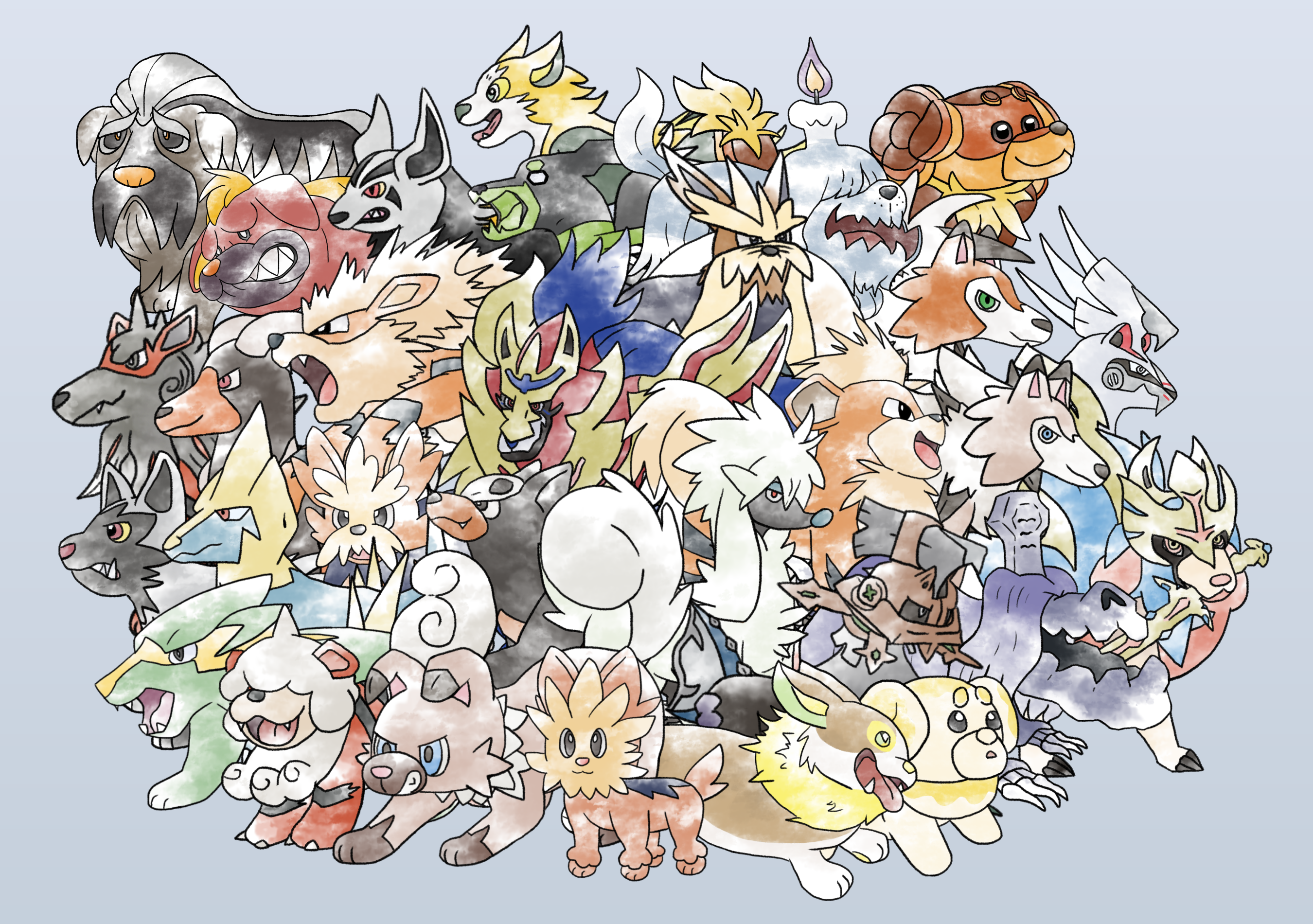 Dog Pokemon by Tigerstar52 on DeviantArt