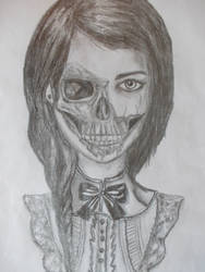 The skull girl