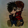 Chibi Emo love