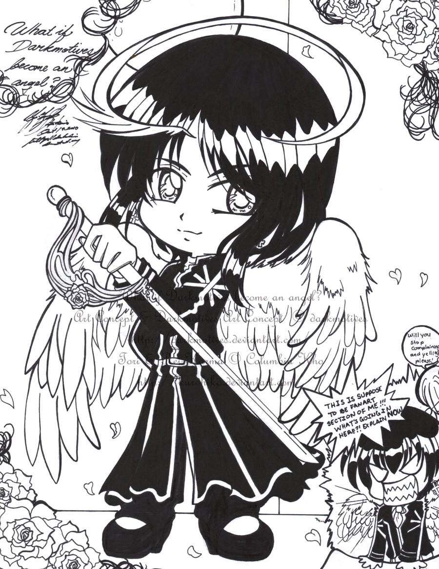 What If Darkmotives Become An Angel