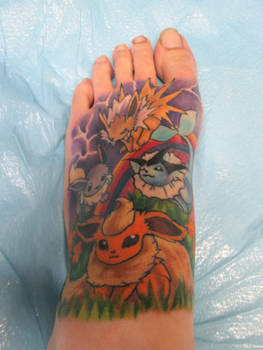 Finished Pokemon Tattoo