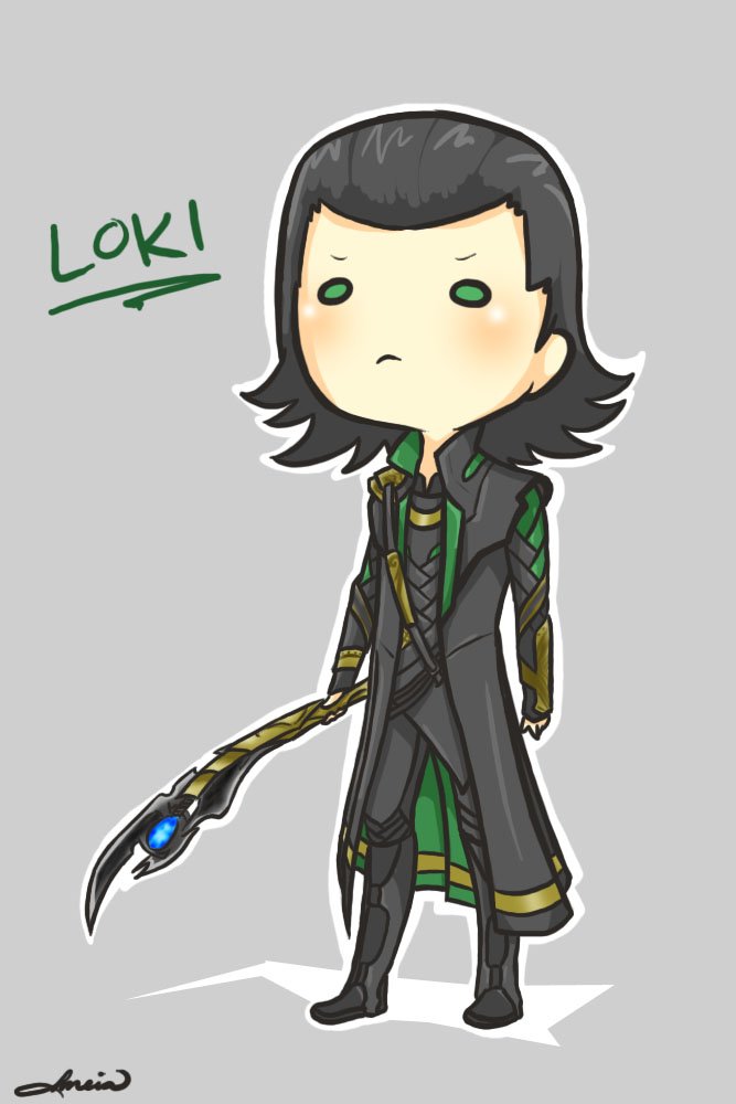 Loki fan art chibi : r/Marvel