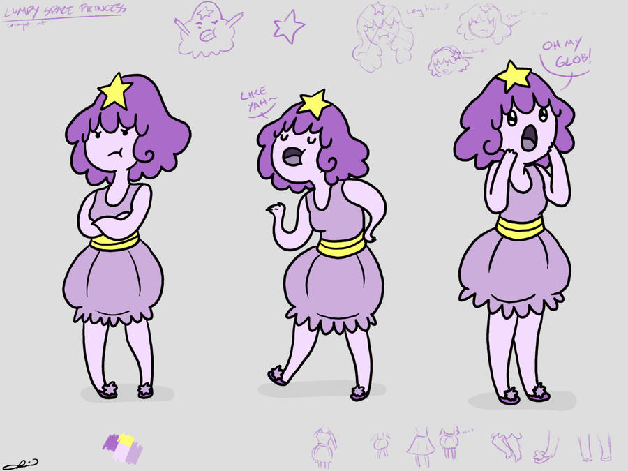 Lumpy Space Princess fan art by meia013 on DeviantArt
