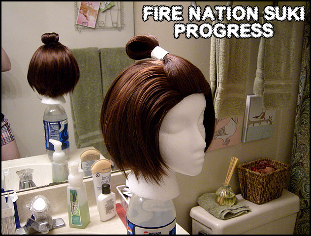 Fire Nation Suki Wig.