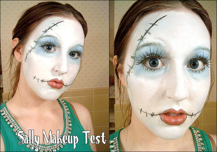 Makeup Test Sally By Cupcake