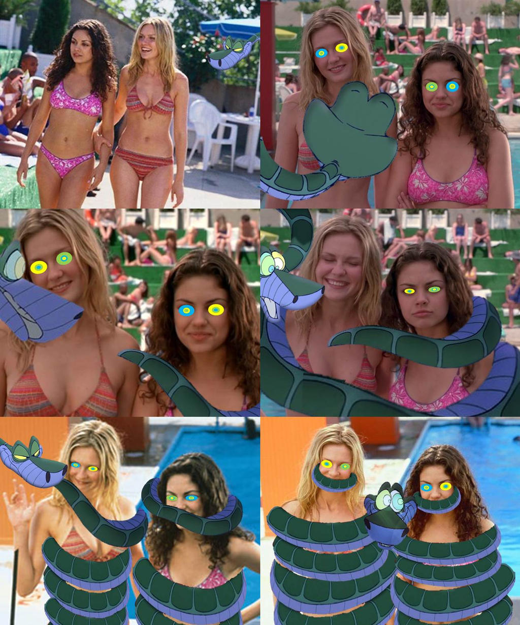 Get Over It With Kirsten Dunst Mila Kunis And Kaa By Reforgediron On Deviantart Get Over It With Kirsten Dunst Mila Kunis And Kaa By Reforgediron On Deviantart