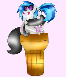 [Request] Octavia and Vinyl Scratch Ice Cream