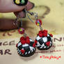 Red Queen earrings