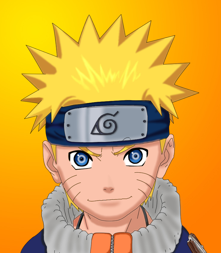 Naruto face detailed