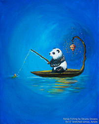 Panda Fishing