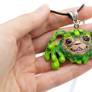 Green Goo! Dog Necklace