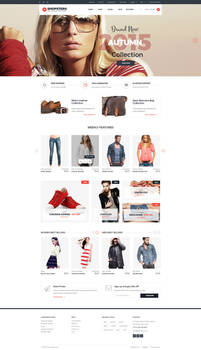 Shopsters - Multiconcept ecommerce PSD Template