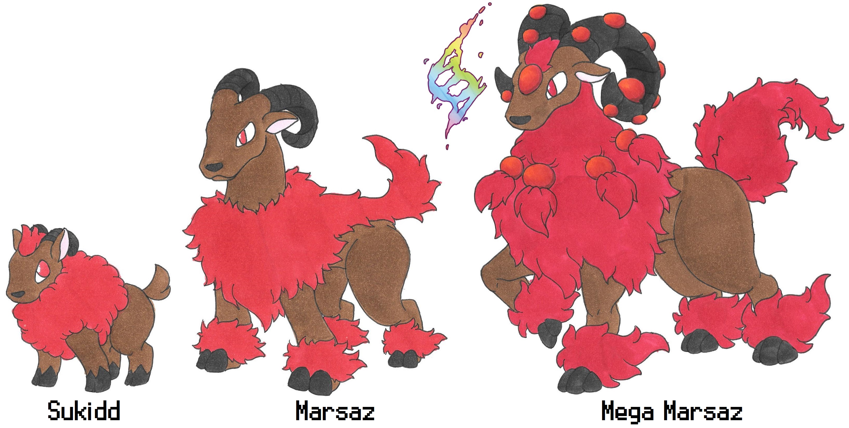 Fakemon Redesign: 070-071 (Done) by ryugaxryoga on DeviantArt