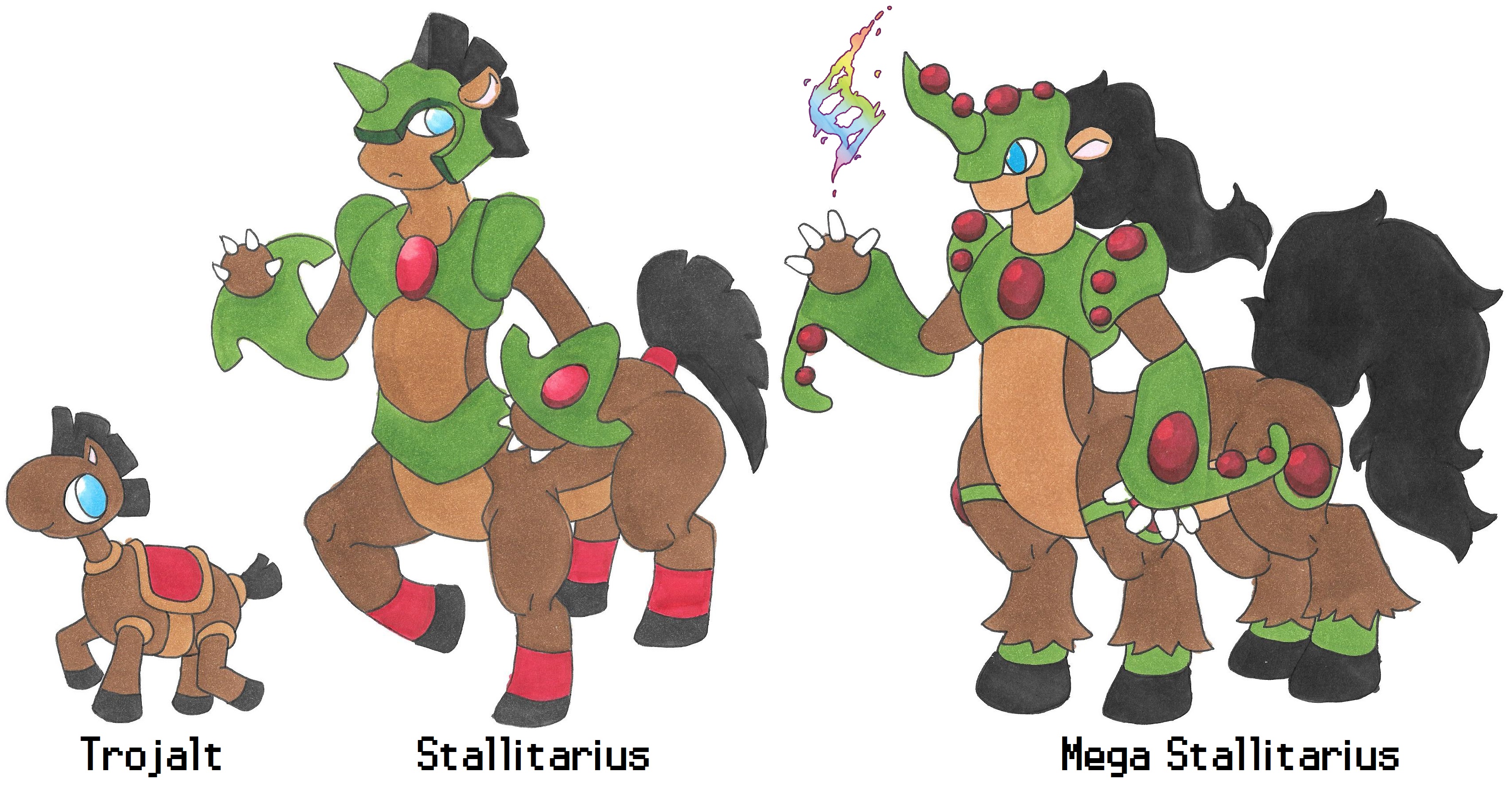 Mega-Spiritomb Pokemon fan evolution concept by xXLightsourceXx on