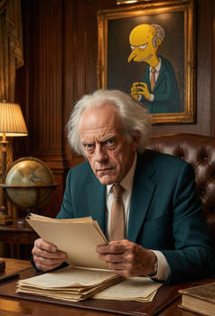 Christopher Lloyd as Mr. Burns