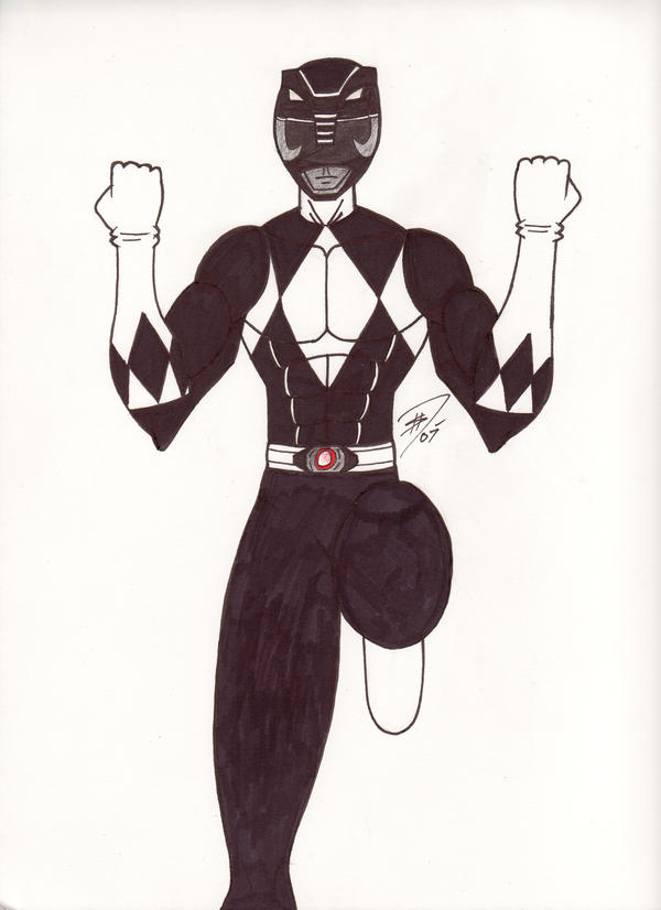 Black Ranger by Dekamaster on DeviantArt