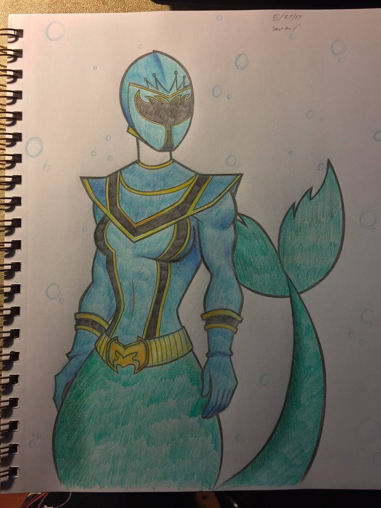 Mermaid Blue Mystic Ranger by Dekamaster on DeviantArt