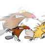 angry beavers james vs