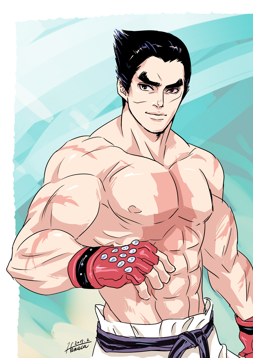 Smile? Kazuya Mishima