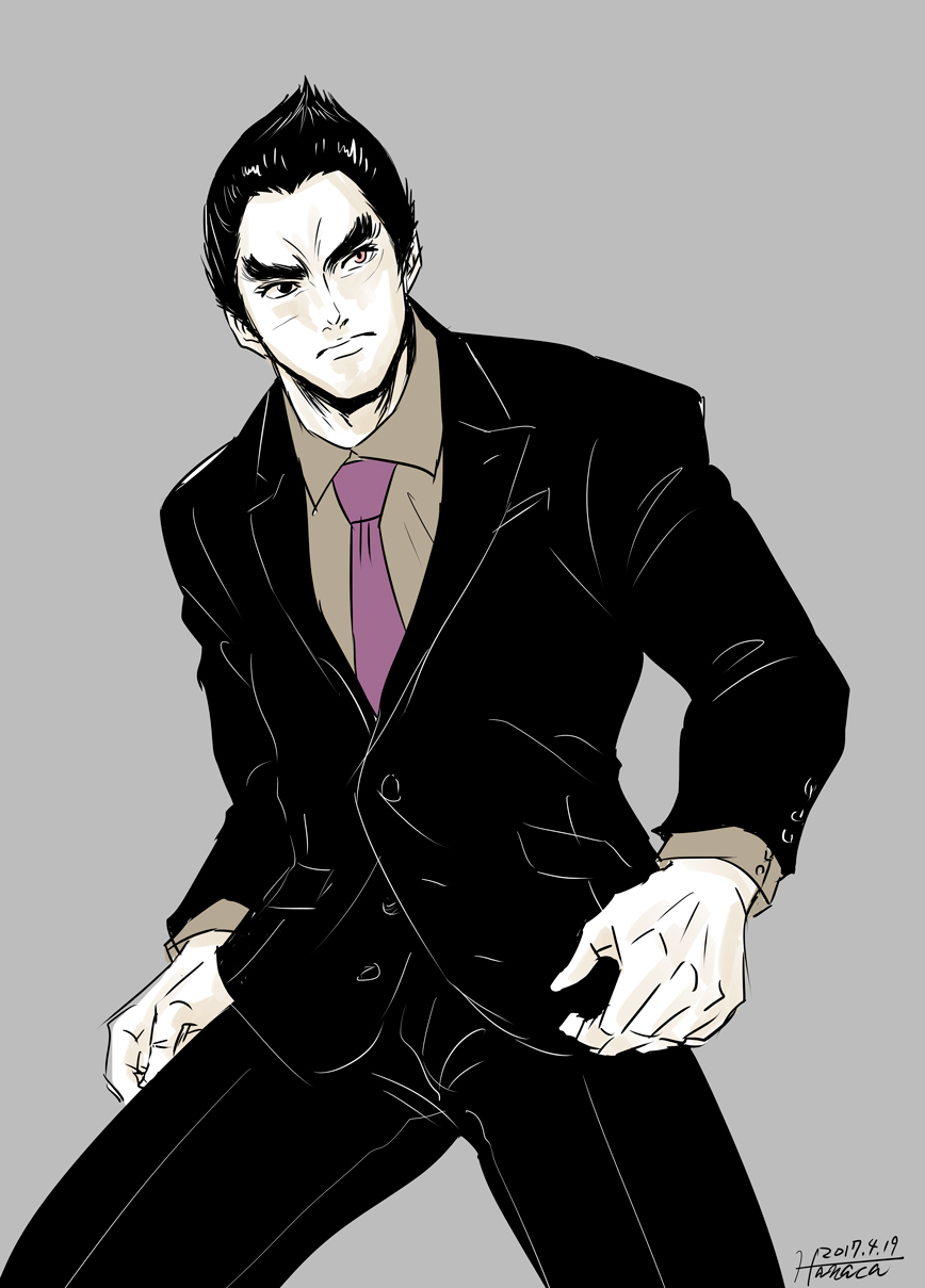 Kazuya Mishima - rough sketch 02- by Hanaca-mocaful on DeviantArt