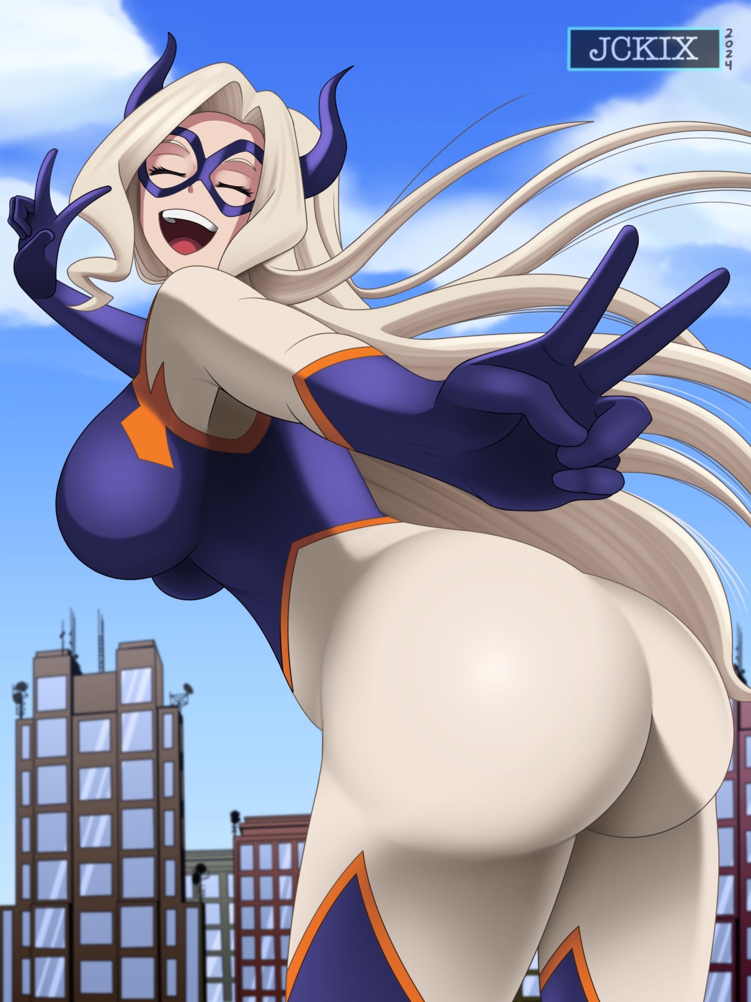 Mt. Lady saves the day!