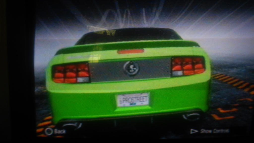 Nfs Gt500 Rear Shelby GT500 (rear view) by Horselover2471226 on DeviantArt