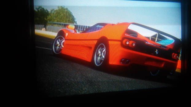 F50 On Track (Rear View)