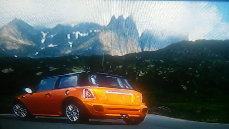 Orange Mini Cooper (Rear View) by Horselover2471226 on DeviantArt