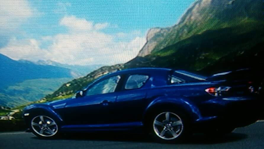 Mazdaspeed RX8 (Rear Side View) by Horselover2471226 on DeviantArt