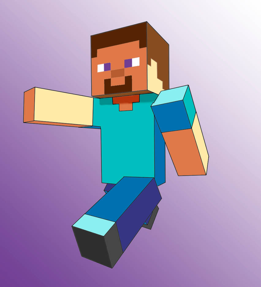 Minecraft Steve Post Steve Minecraft by ProfEisenhower on DeviantArt