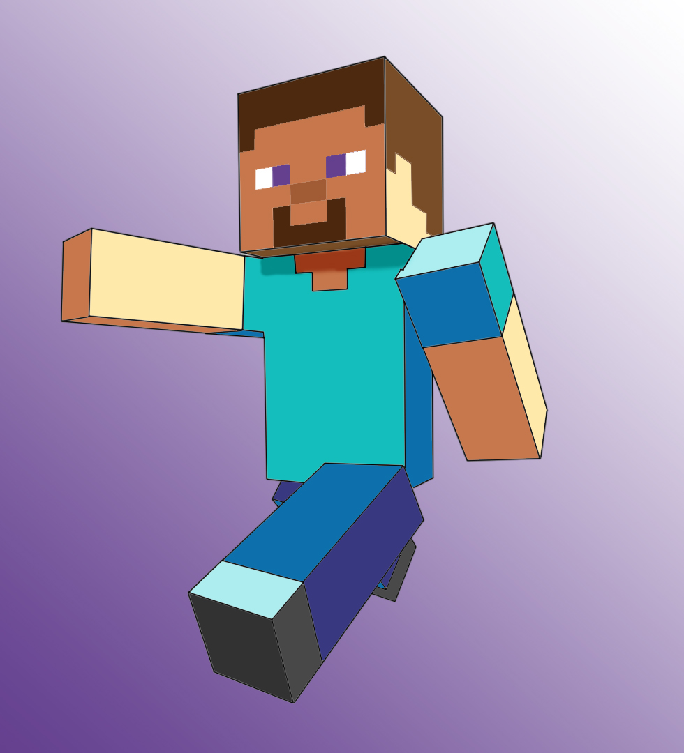 Steve Minecraft by ProfEisenhower on DeviantArt