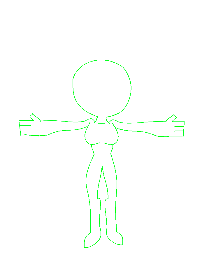 Base Reference Guide Female Female Humanoid Reference Base ~ F2U by samipiplup on DeviantArt