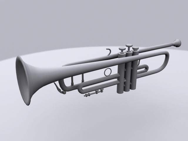 Trumpet Model Drawing Trumpet Model by kingjoe64 on DeviantArt