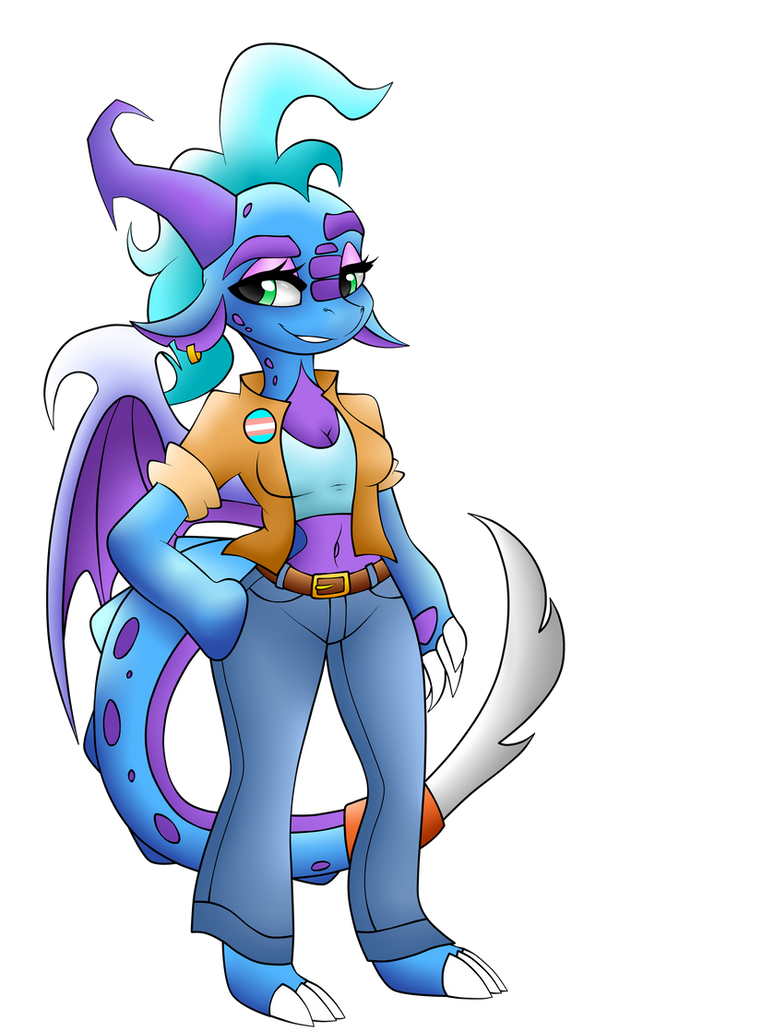 Travis Lasher Penelope Slasher (2021 Design) by TravistheDragon00 on DeviantArt