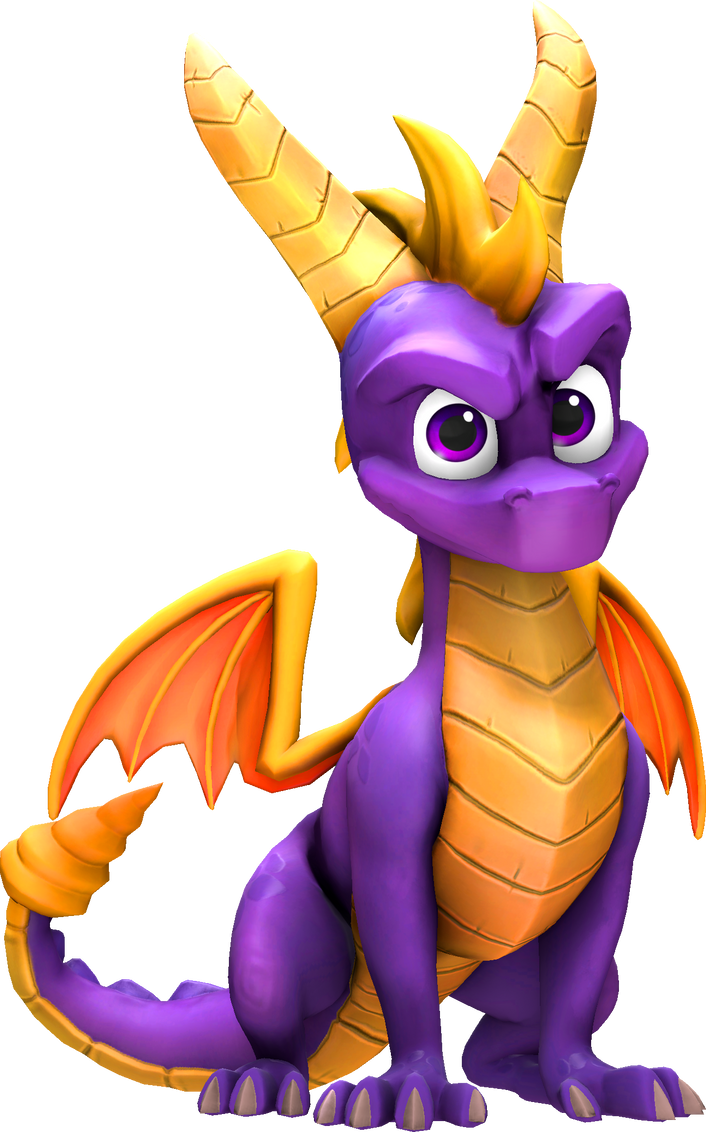 Spyro Sitting | RR by TravistheDragon00 on DeviantArt