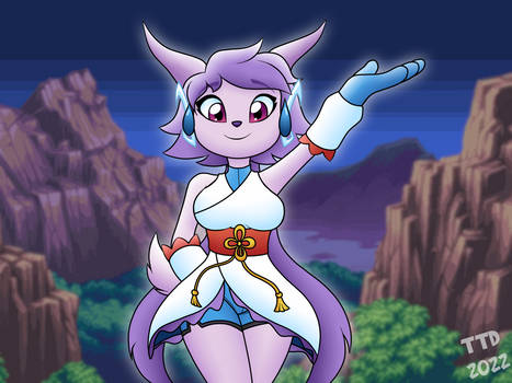 Sash Lilac the Dragon Girl