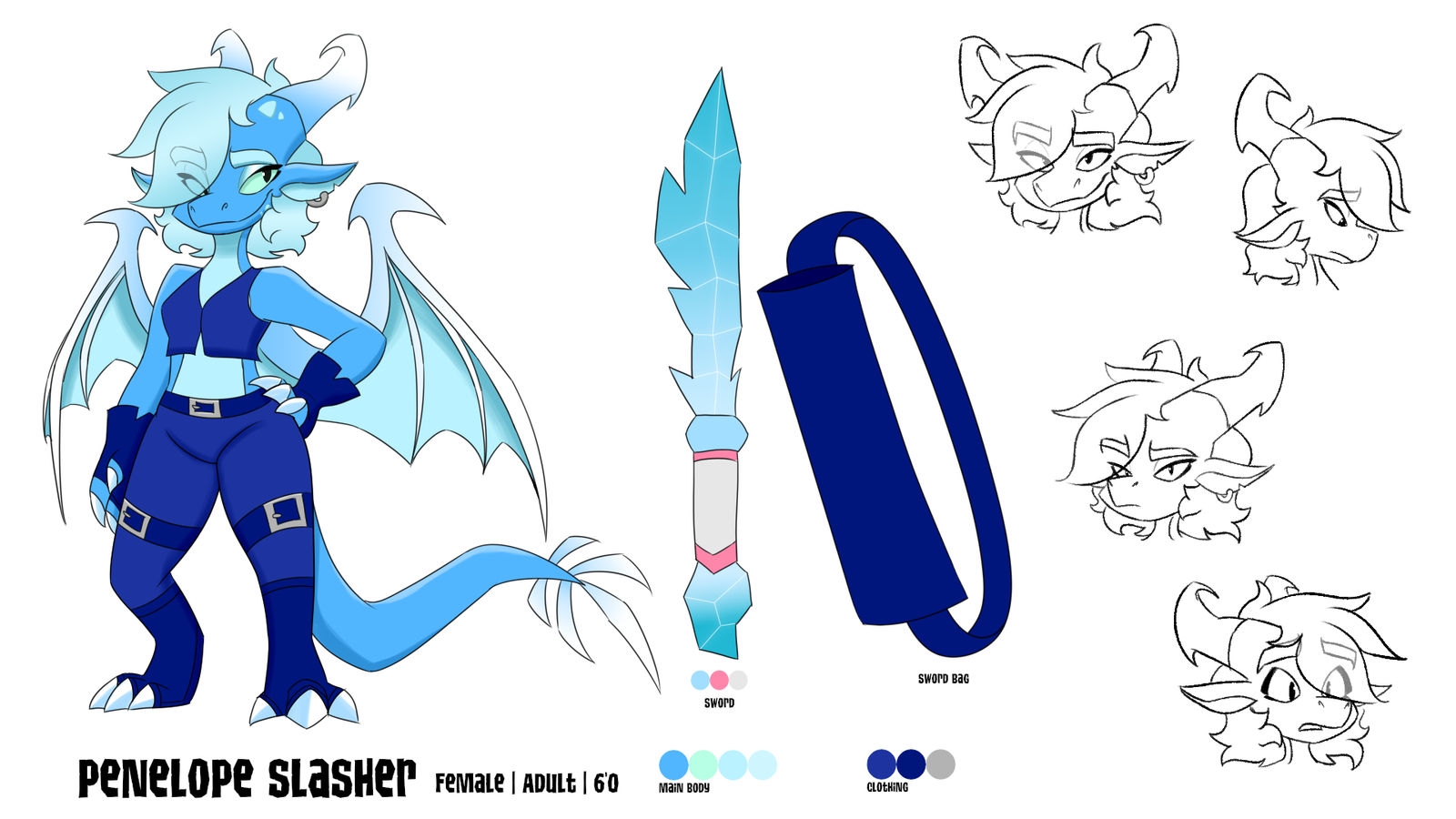 Travis Lasher TTDDR Concept Art - Penelope Slasher by TravistheDragon00 on DeviantArt