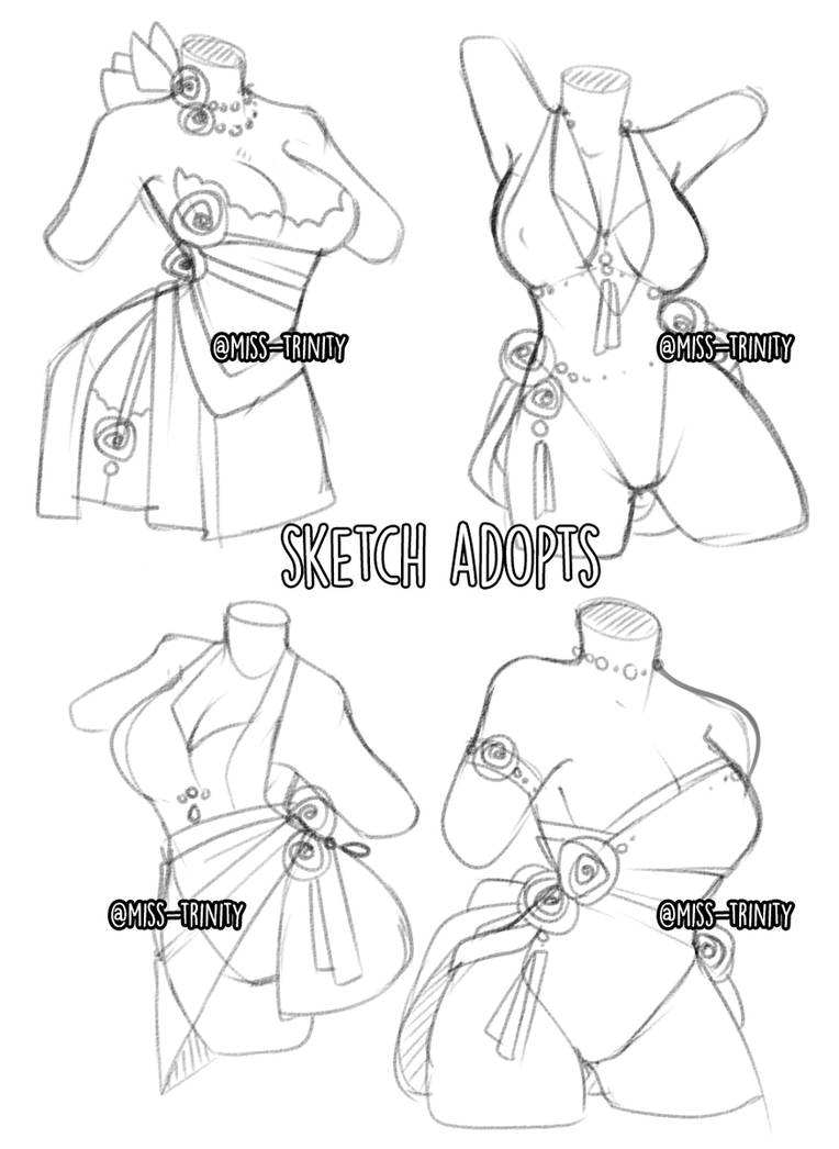 Sketch Outfits Adopts Close In Points By Miss Trinity On Deviantart Sketch Outfits Adopts Close In Points By Miss Trinity On Deviantart