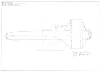 Endeavour Class Mining Frigate Conecpt Sketch