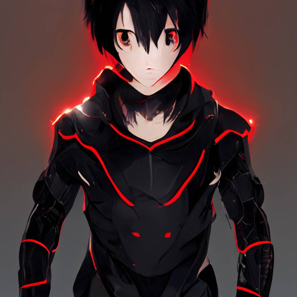 Dark anime Boy #1 by LilyGothiKitty on DeviantArt