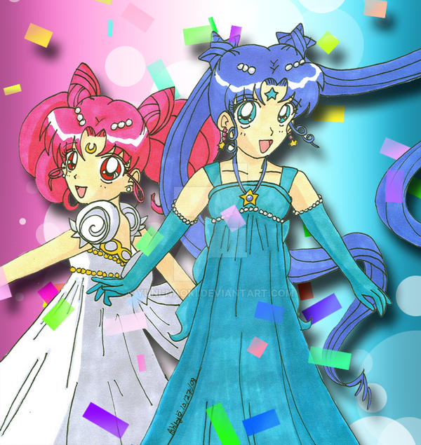 Princesses Chibiusa + Shimmer