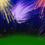 Fireworks Background