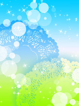 FREE: Green + Blue background