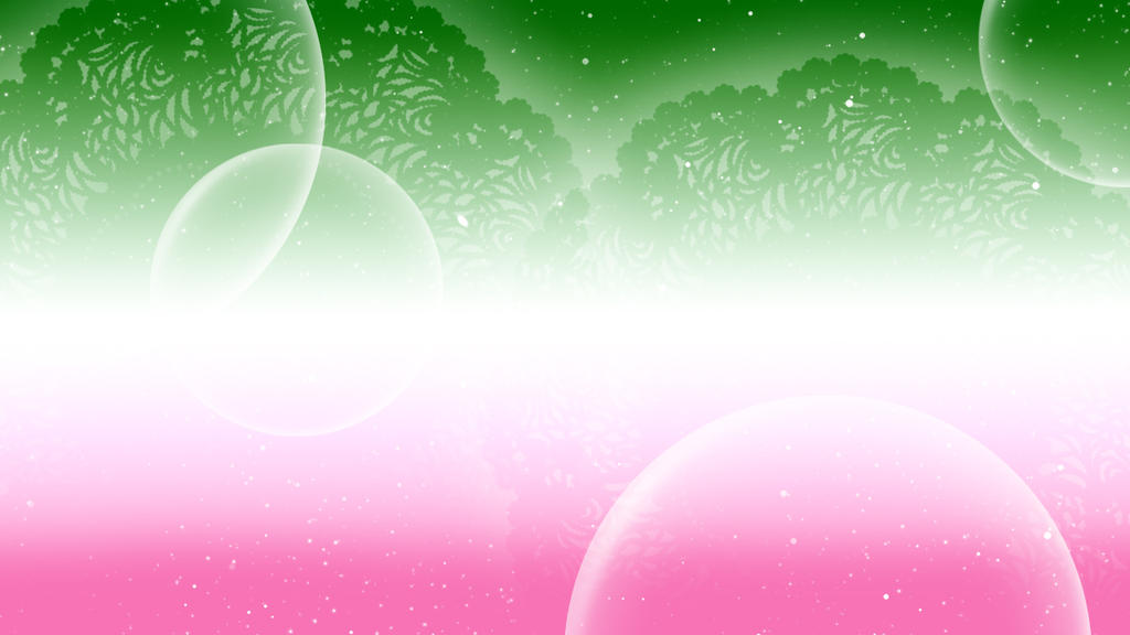 Pink and Green Lace Background