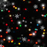 Christmas Lights n Snow BG